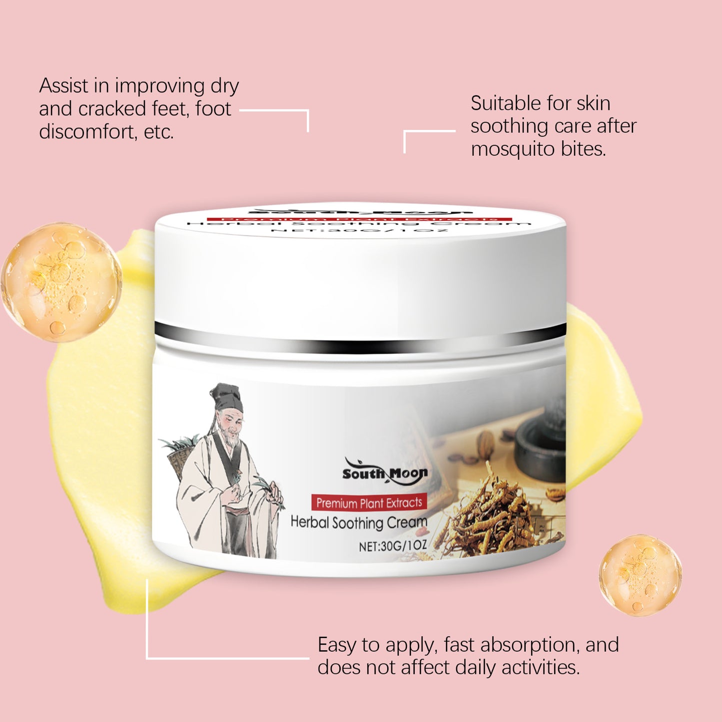 ⚡Flash sale ⏰New & Improved Packaging💥Herbal All-Natural Eczema & Psoriasis Soothing-ZDQ8