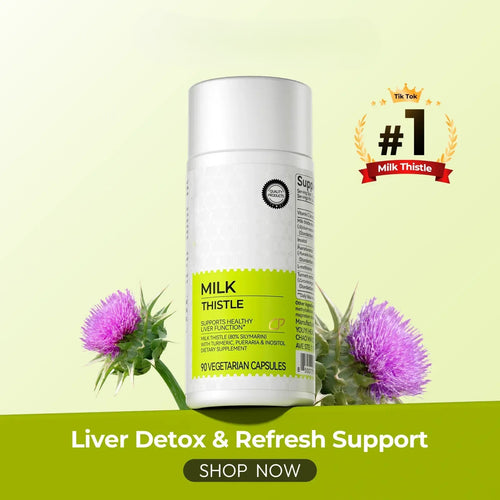 🏆Flash Sale⚡50K+ SOLD!💥🏆Oxyenergy Milk Thistle Liver Detox-W18