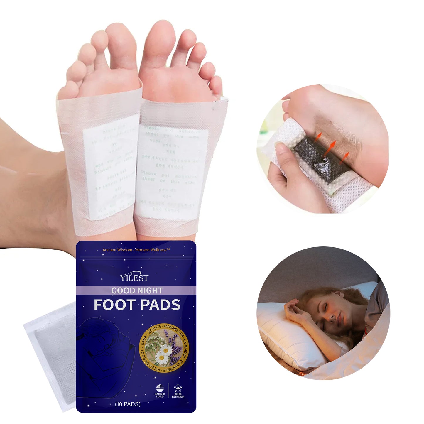 🏆Flash Sale🏆200K+ SOLD!💥🏆Deep Relaxing Foot Patches-ZDQ8