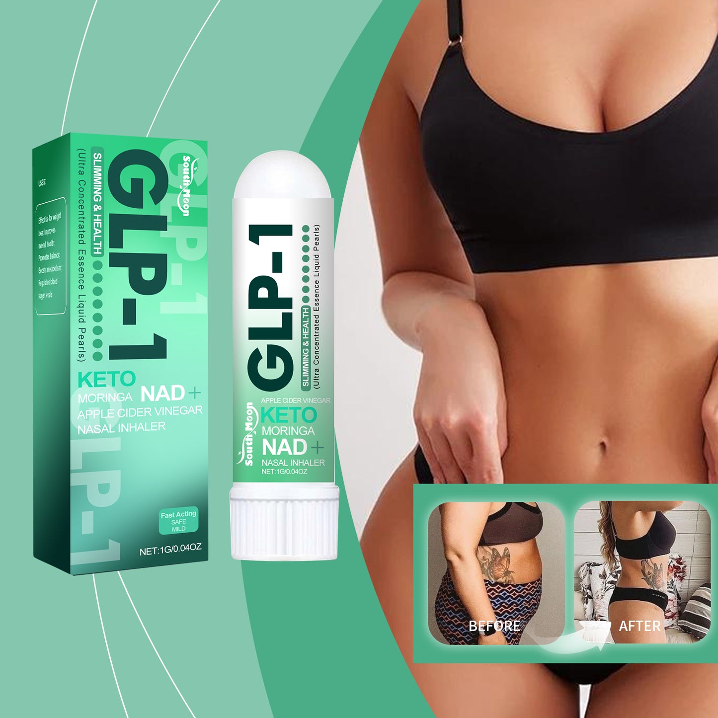 【Last Day Promotion 80% OFF🔥】Herbal nasalsuction stick👨⚕️(Zero Pain, 24/7 Release | Lose 20lbs FAST | 90% Sugar Drop | )🔥🎁 - JSS6- JSS6