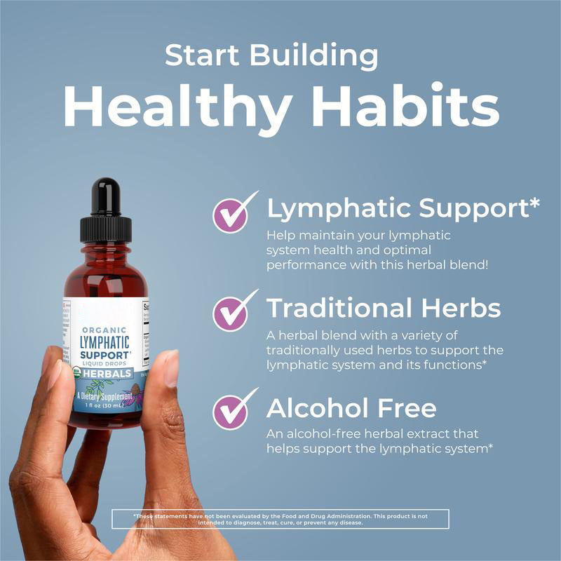 🏆Flash Sale⚡50K+ SOLD!💥🏆Lymphatic Support Herbal Blend Liquid Drops-ZDQ8