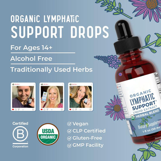 🏆Flash Sale⚡50K+ SOLD!💥🏆Lymphatic Support Herbal Blend Liquid Drops-ZDQ8
