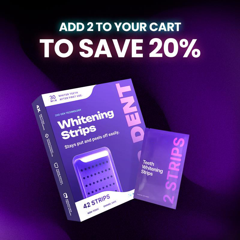 ⏰️Flash-Sale⚡100k-sold⚡Purple Teeth Whitening Strips-YTY5