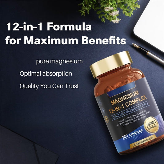 🏆#1 Best Seller⚡Flash Sale Magnesium Complex  Targeted Support for Nerves, Muscles & Heart Health-CCC8