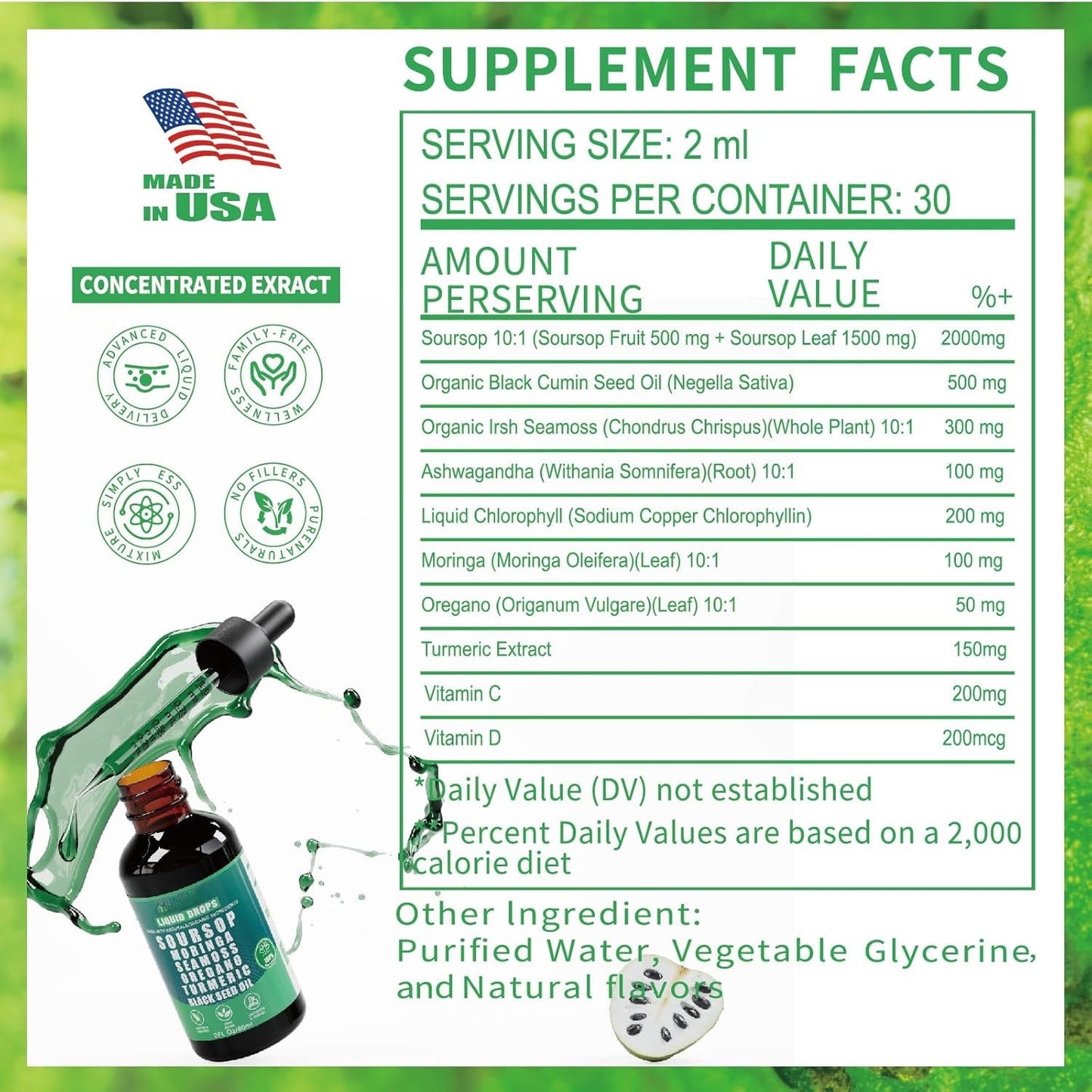 šFlash Saleā” 200K+ SOLD! š„š#1 Best Sellerā°Pure Soursop Natural Wellness Blend-CCC8