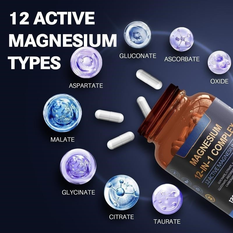 š#1 Best Sellerā”Flash Sale Magnesium Complex  Targeted Support for Nerves, Muscles & Heart Health-CCC8