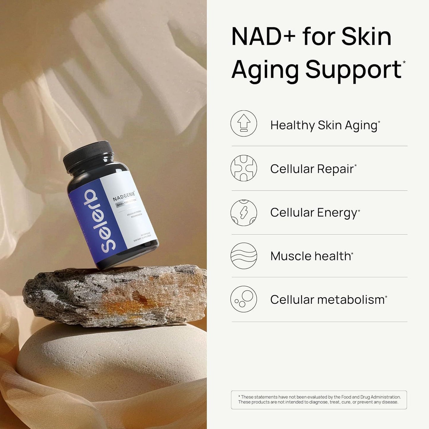🏆#1 Best Seller ⏰50K+ SOLD! 💥 NAD+ Supplement for Men Circulation & Prostate Support -W18