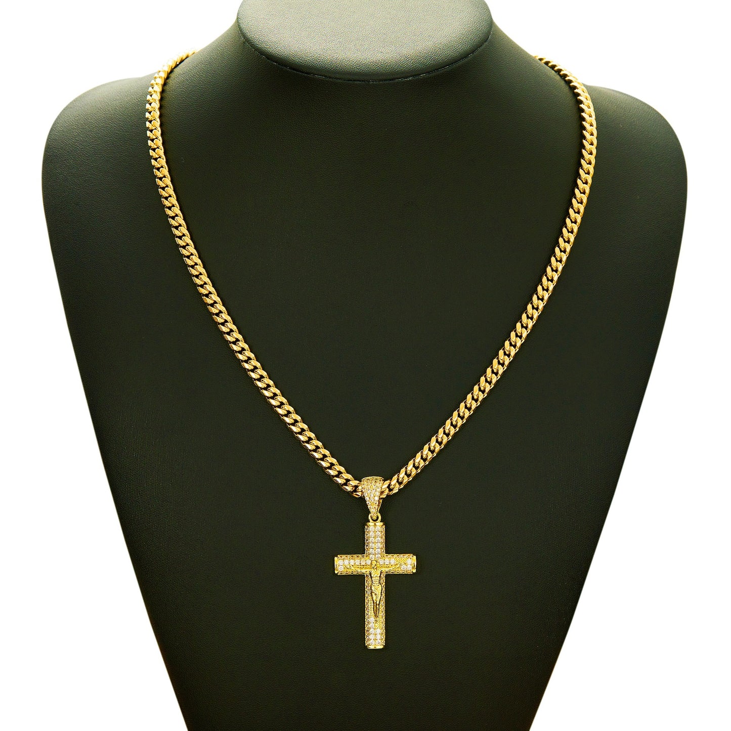 🏆Flash Sale⚡Holylegend 14K Real Gold-Plated Cross Necklace - JSS6