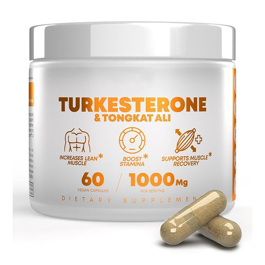 Turkesterone & Tongkat Ali Supplement 1000mg Per Serving - JSS6