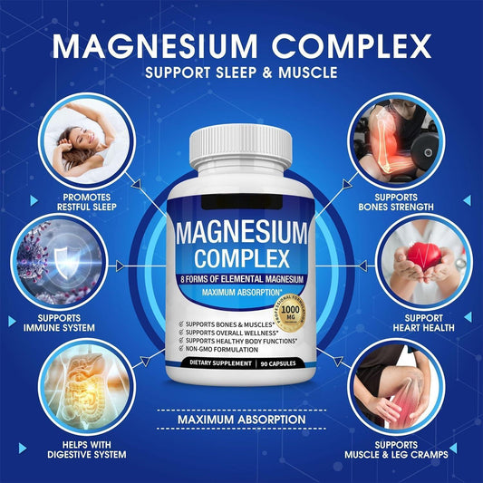 ⚡Flash Sale⚡50K+ SOLD!⚡Magnesium Complex 8 Essential Magnesium-HHC8