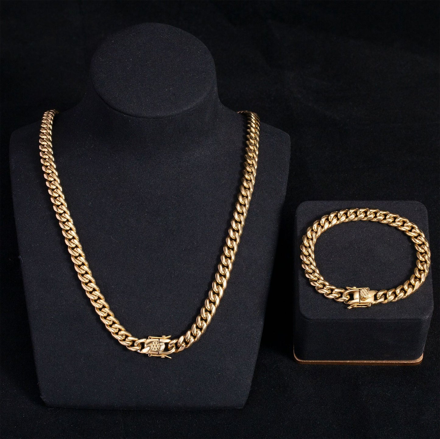 🏆Flash Sale⚡14K gold-plated Cuban necklace - JSS6