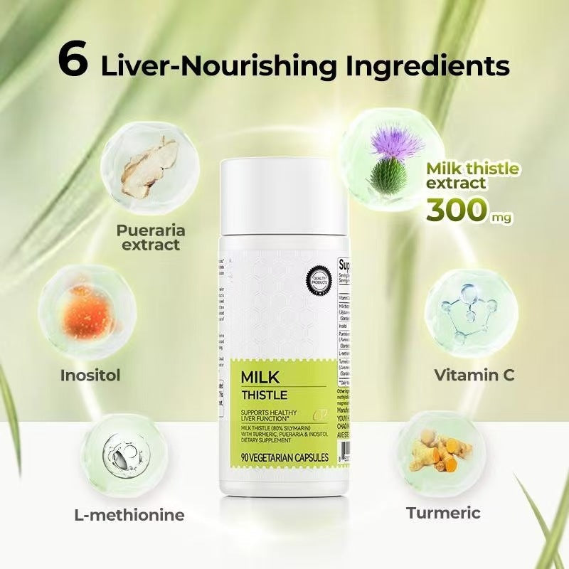 🏆Flash Sale⚡50K+ SOLD!💥🏆Oxyenergy Milk Thistle Liver Detox-W18