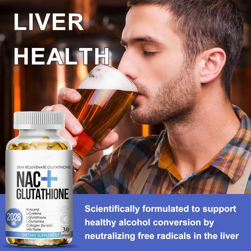 🏆Flash Sale🏆50K+ SOLD!💥🏆NAC + Glutathione Supplement-ZDQ8