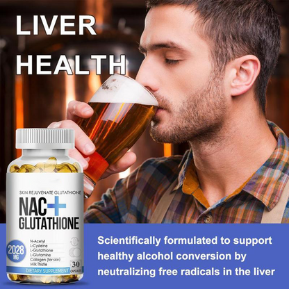 🏆Flash Sale🏆50K+ SOLD!💥🏆NAC + Glutathione Supplement-ZDQ8