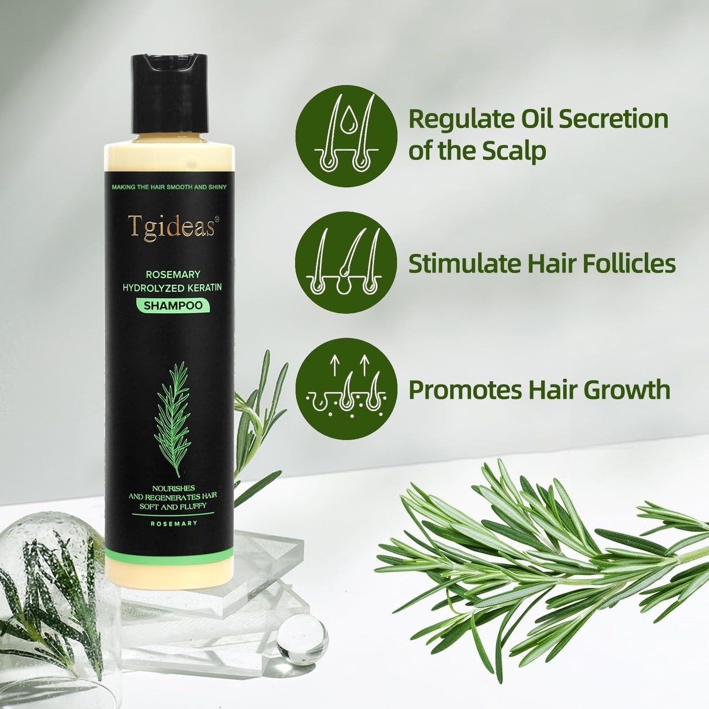 🏆Flash Sale⚡ 100K+ SOLD! 🏆Organic Rosemary Hair Growth Shampoo-886