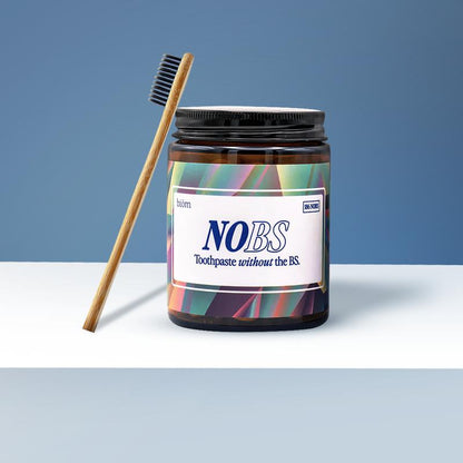 🏆✨NOBS Toothpaste Tablets - Nano Hydroxyapatite, Fluoride Free, Plastic Free, Eco & Travel Friendly - Remineralize with NHA-A01