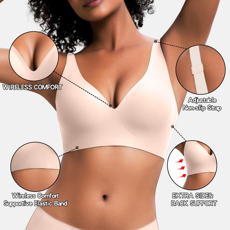 🏆Flash Sale🏆200K+ SOLD!💥🏆Womens Comfortable Wireless Bras-ZDQ8