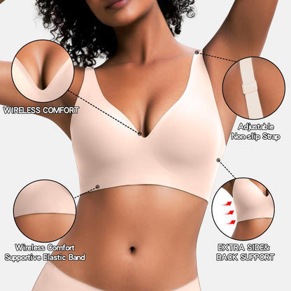 🏆Flash Sale🏆200K+ SOLD!💥🏆Womens Comfortable Wireless Bras-ZDQ8