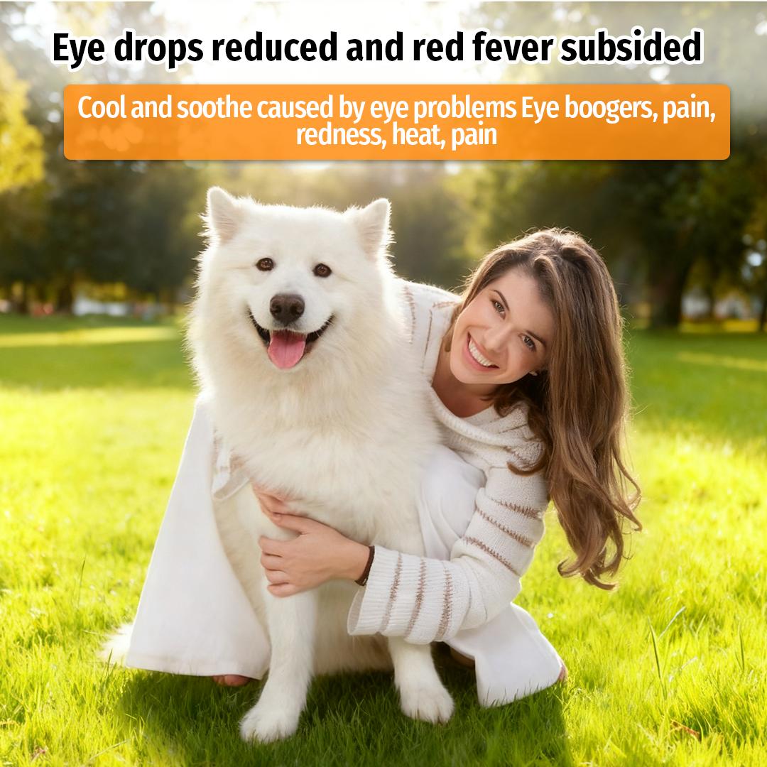 🏆Crazy-Sale🏆 160K+ SOLD!✨PET Dog Eye Drops（Upgraded Version）, Eye Drops for Dogs&Cats,  Soothe Dry Eyes Pink Eyes-886