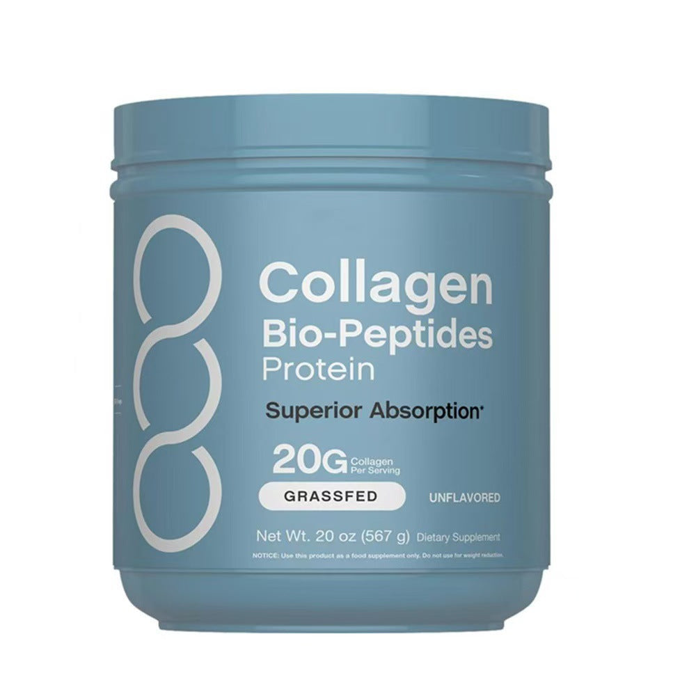 🏆Flash Sale⚡ 50K+ SOLD! 🏆Collagen Bio-Peptides Powder 20oz - Grassfed Protein Supplement - Advanced with 18 Essential Amino Acids-#HZ