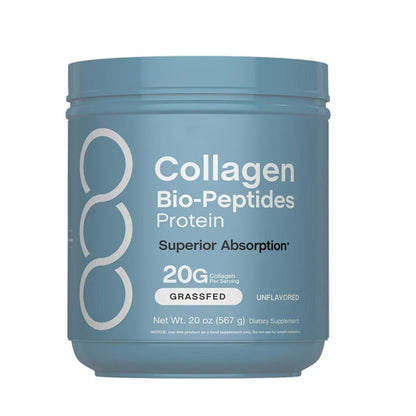 🏆Flash Sale⚡ 50K+ SOLD! 🏆Collagen Bio-Peptides Powder 20oz - Grassfed Protein Supplement - Advanced with 18 Essential Amino Acids-#HZ