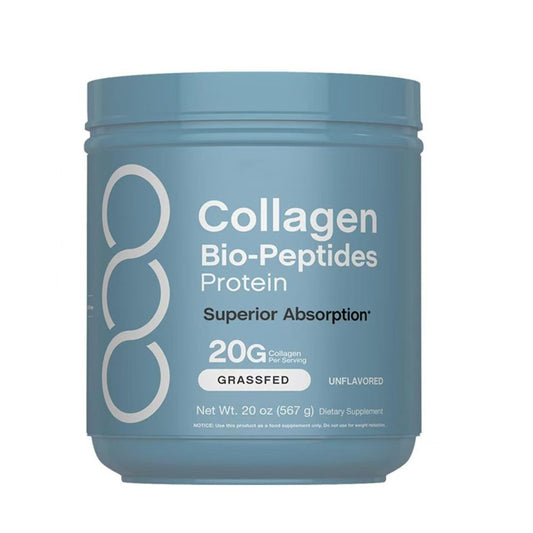 🏆Flash Sale⚡ 50K+ SOLD! 🏆Collagen Bio-Peptides Powder 20oz - Grassfed Protein Supplement - Advanced with 18 Essential Amino Acids-#HZ