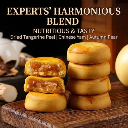 🏆Flash Sale⚡ 60K+ SOLD! 🏆- Chen Pi, Yam, and Pear Cake-Zero Sugar Friendly for Sugar Control Crowd-A01