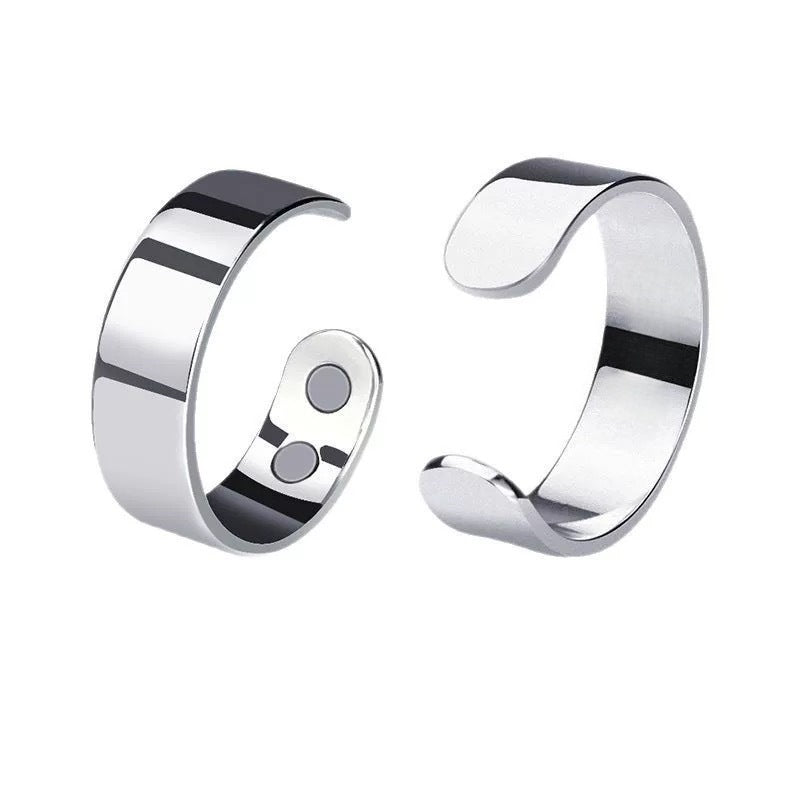 🏆Flash Sale⚡ 50K+ SOLD! 🏆 Magnetic Ring - Elegant Stainless Steel Ring-#YUN7
