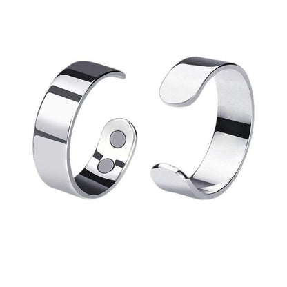 🏆Flash Sale⚡ 50K+ SOLD! 🏆 Magnetic Ring - Elegant Stainless Steel Ring-#YUN7