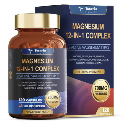 🏆#1 Best Seller⚡Flash Sale Magnesium Complex  Targeted Support for Nerves, Muscles & Heart Health-CCC8