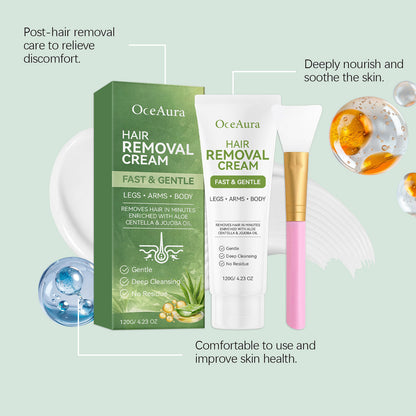 🏆Flash Sale⚡ 160K+ SOLD!✨ Gentle Hair Removal Cream | No Pain, No Irritation-102