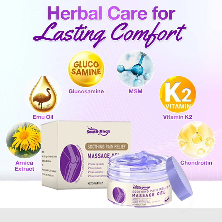 Clinically Trusted Arthritis Pain Relief Gel AAOS-Approved Turmeric & Emu Oil-V11