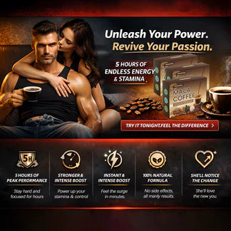 🔥LAST DAY 60% OFF-Maca Energy Coffee Solid Drink,Energy Coffee For Men-A01