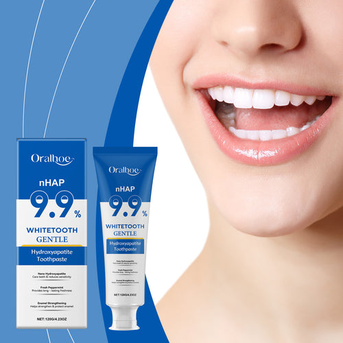 🏆Flash Sale⚡ 50K+ SOLD! 🏆Gentle Mint Whitening Toothpaste – Enamel Care & Fresh Breath-#YUN7