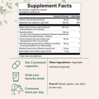 🏆Flash Sale⚡ 100K+ SOLD! 🏆Saffron+ Advanced Supplements -ZDQ8