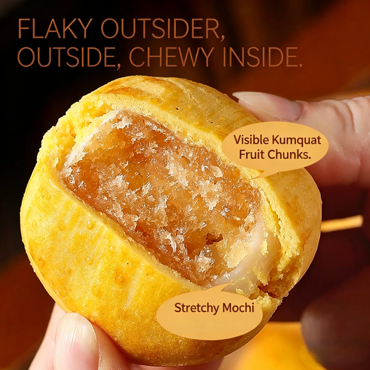 🏆Flash Sale⚡ 60K+ SOLD! 🏆- Chen Pi, Yam, and Pear Cake-Zero Sugar Friendly for Sugar Control Crowd-A01