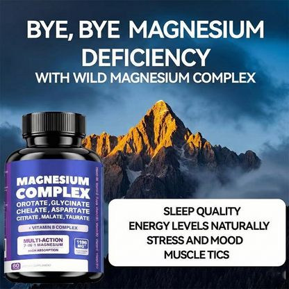 🏆Flash-Sale⏰180K+ SOLD! 💥Magnesium capsules rich in vitamin C and vitamin B complex-#YEP8