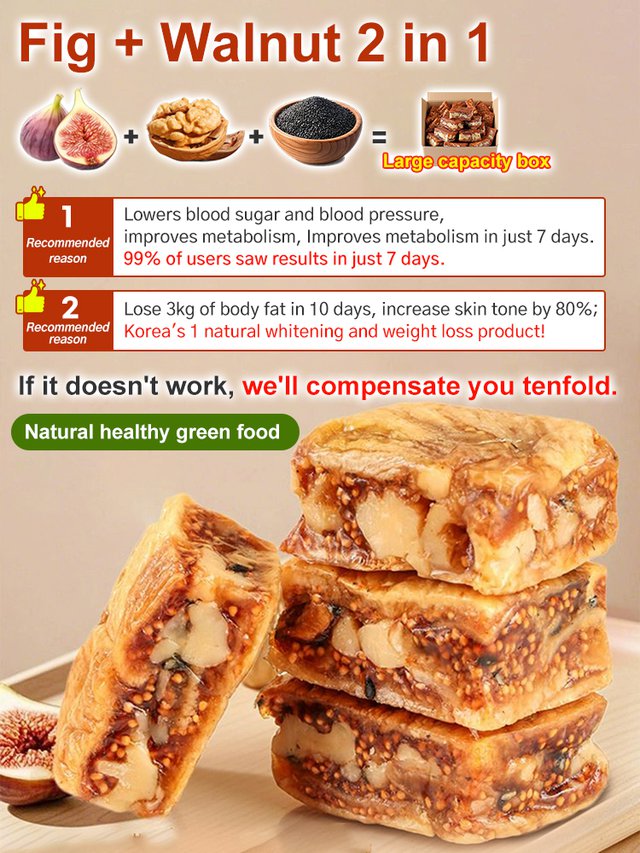 ⚡Crazy-Sale⚡60k-Sold⚡Black Sesame  Fig and Walnut Pie，0 preservatives added-LLB6