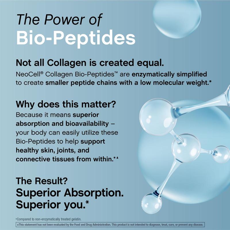 🏆Flash Sale⚡ 50K+ SOLD! 🏆Collagen Bio-Peptides Powder 20oz - Grassfed Protein Supplement - Advanced with 18 Essential Amino Acids-#HZ
