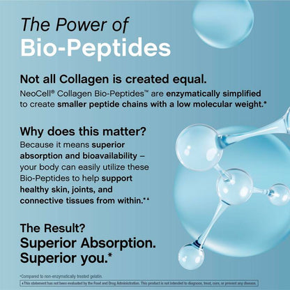 🏆Flash Sale⚡ 50K+ SOLD! 🏆Collagen Bio-Peptides Powder 20oz - Grassfed Protein Supplement - Advanced with 18 Essential Amino Acids-#HZ