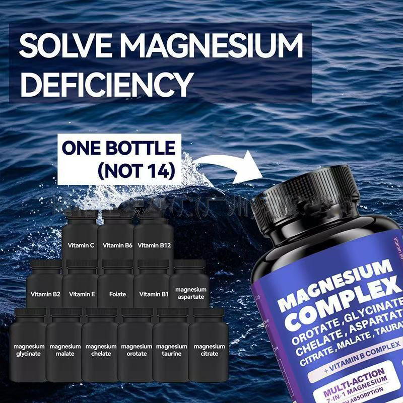 🏆Flash-Sale⏰180K+ SOLD! 💥Magnesium capsules rich in vitamin C and vitamin B complex-#YEP8