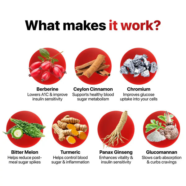 Zelastra™7-in-1 Blood Sugar Complex-W18