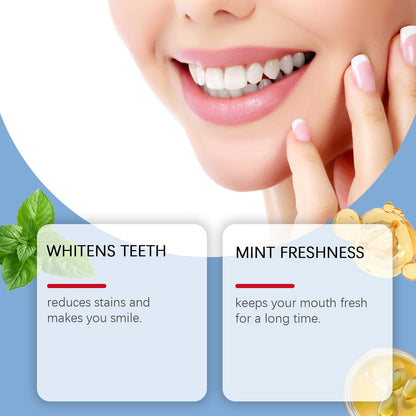 🏆Flash Sale⚡ 50K+ SOLD! 🏆Gentle Mint Whitening Toothpaste – Enamel Care & Fresh Breath-#YUN7