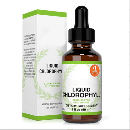 🏆Flash Sale⚡ 50K+ SOLD! 🏆Liquid Chlorophyll Drops | 2 oz | Vegan, Non-GMO, and Gluten Free Formula-#YUN7