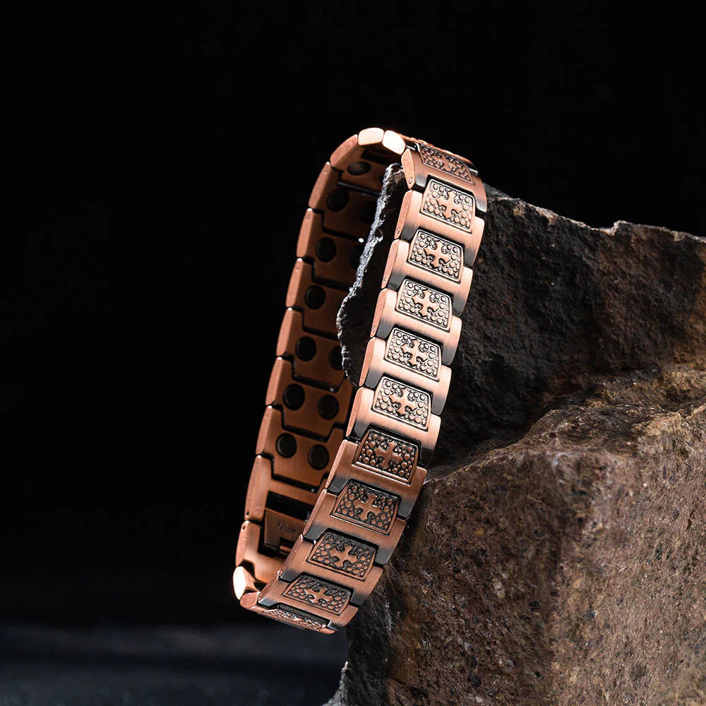 🔥50% OFF Only For Today! 🔥Copper Bracelet for Men 99.99% Pure Copper Adjustable-W18