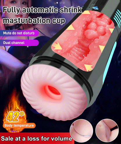 🎈【Discreet Shipping】YUNPSO™ Fully automatic retractable decompression cup, no need to hold it by hand-A01