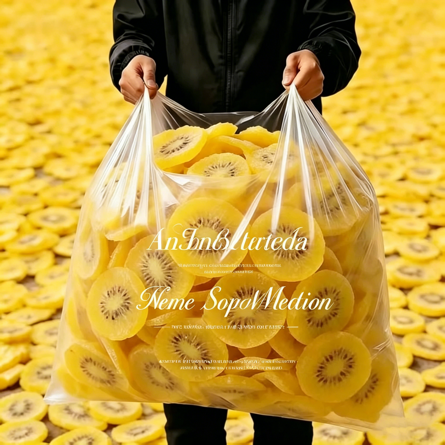 🌼Say goodbye to the troubles of body shape！⚡Satisfy your appetite with dried kiwi fruit with yellow heart-A11