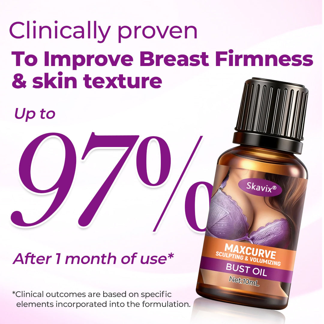 ⏰Last 4 hours Sale: Save 50%-Skavix🔥✨ MaxCurve Sculpting & Volumizing Bust Oil-102