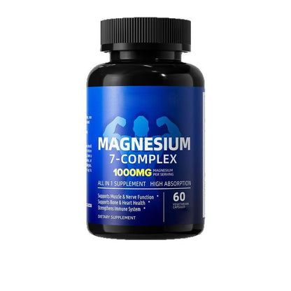 🏆Flash Sale⚡ 50K+ SOLD! 🏆1000mg Magnesium Complex with Zinc – Calming Sleep & Relax Support-#YUN7