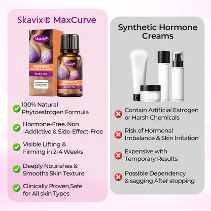 ⏰Last 4 hours Sale: Save 50%-Skavix🔥✨ MaxCurve Sculpting & Volumizing Bust Oil-102